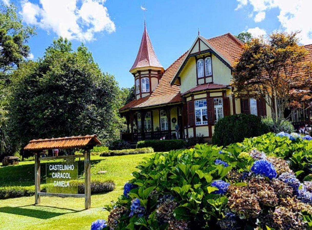 Apart-Hotel Em Gramado, Padrao 4 Estrelas, No Centro Екстериор снимка