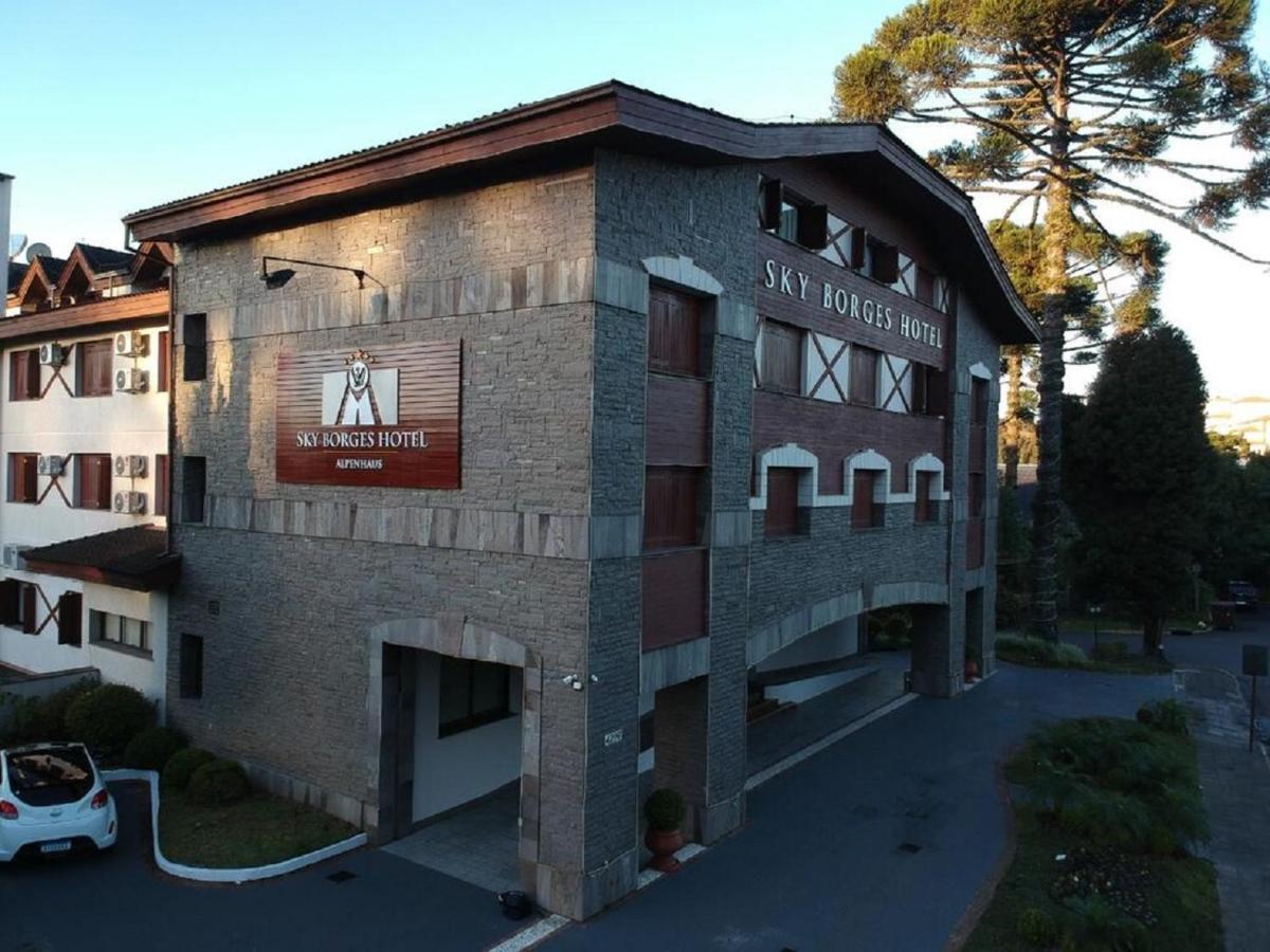 Apart-Hotel Em Gramado, Padrao 4 Estrelas, No Centro Екстериор снимка